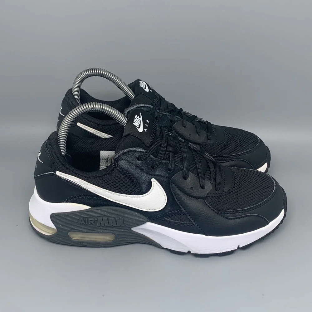 Nike‎ Air Max Excee Black White Running Shoes CD5432‑003 Women’s Sz 8